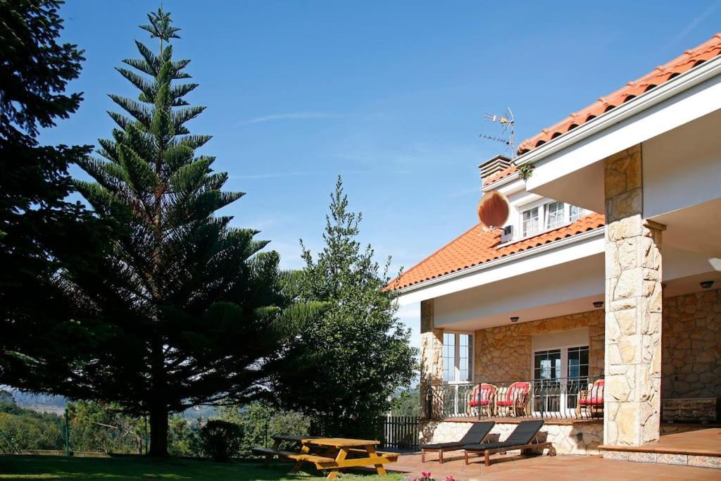 Chalet Con Magnificas Vistas Al Mar Perlora Dış mekan fotoğraf