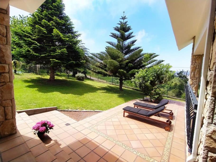 Chalet Con Magnificas Vistas Al Mar Perlora Dış mekan fotoğraf